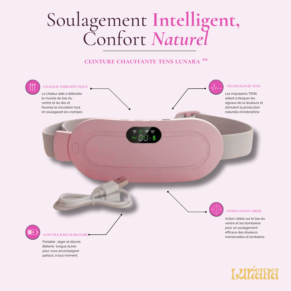 LUNARA TENS PRO — De La Douceur Au Cœur De Ton Cycle